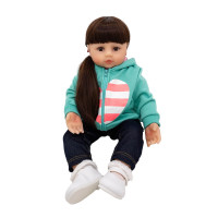 Мягконабивная кукла Реборн девочка Линда, 60 см
