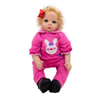 Мягконабивная кукла Реборн девочка Рита, 55 см